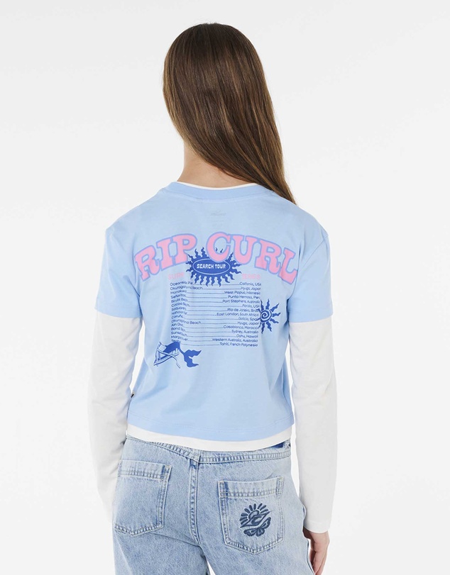 Rip Curl - Sunshine Squad Long Sleeve Tee - Kids