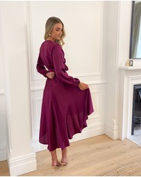 Esther Luxe - Bryleigh Dress - Bordeaux
