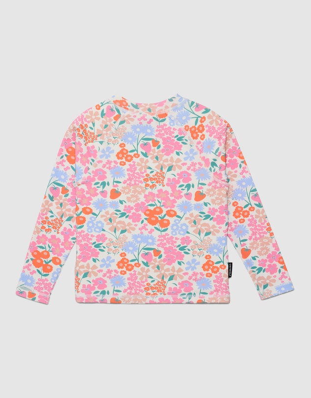 Crywolf - LONG SLEEVE RASH VEST Berry Garden