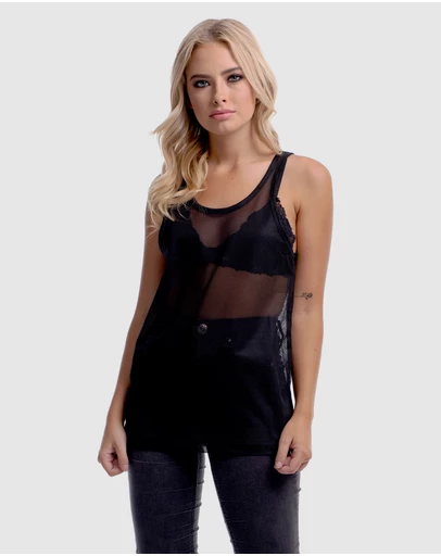 DVNT - Sheer  Singlet