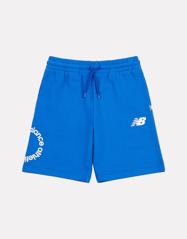 New Balance - Circular Logo Graphic French Terry Short