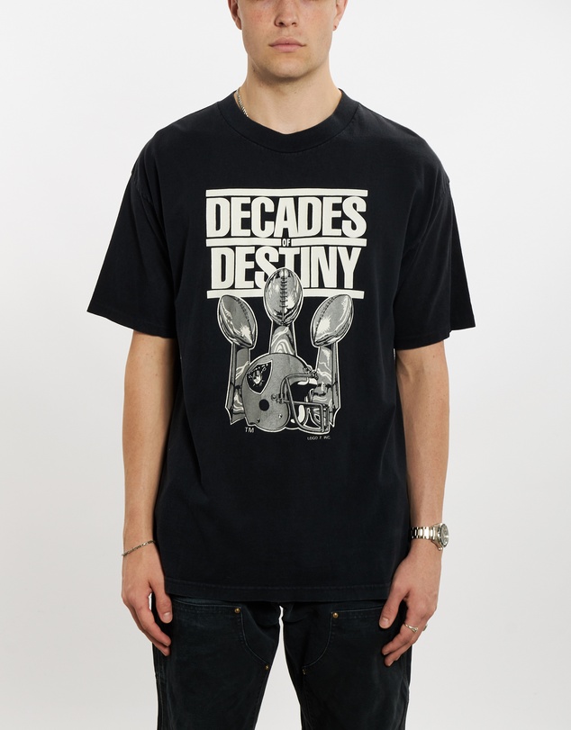 Vintage by The Real Deal - Pre Loved - 90s NFL Oakland Raiders Tee