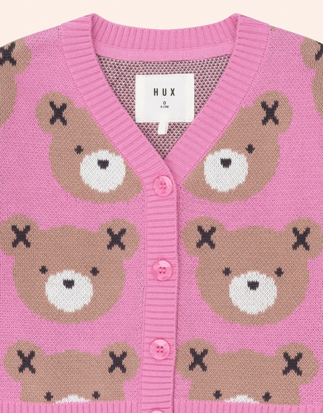 Huxbaby - Classic Hux Cardigan - Babies-Kids