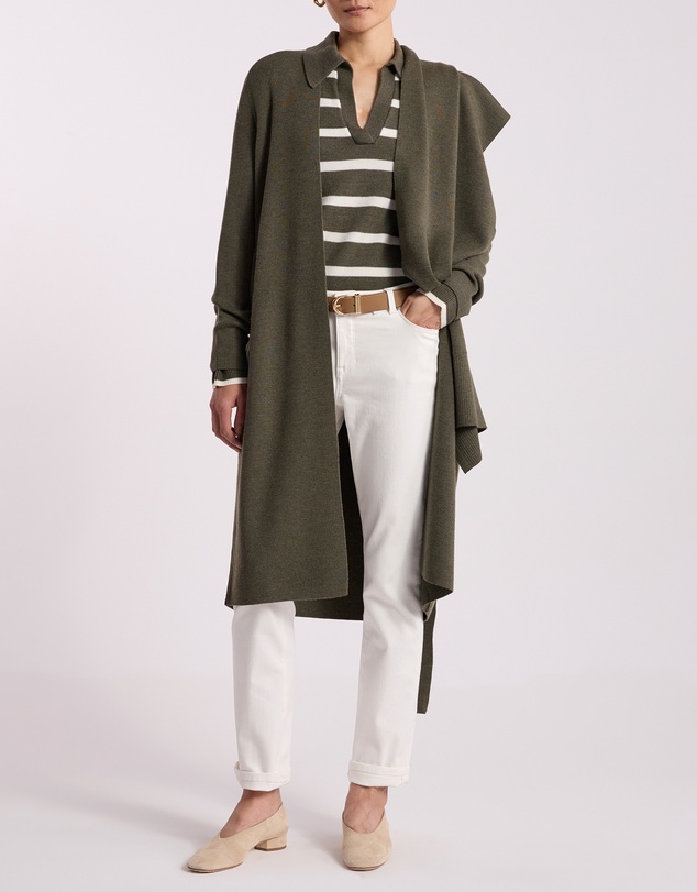 David Lawrence - Valence Merino Longline Cardi