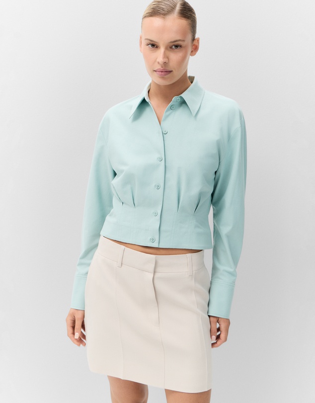 UNISON - Pintuck Shirt