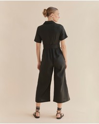 Amelius - Portsea Linen Jumpsuit