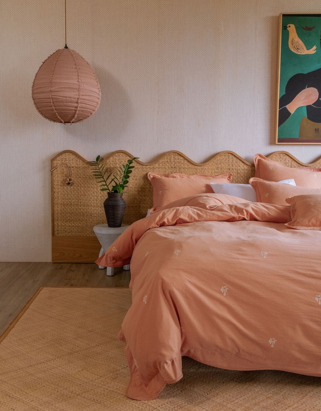 Linen House - Palmier Filled Cushion