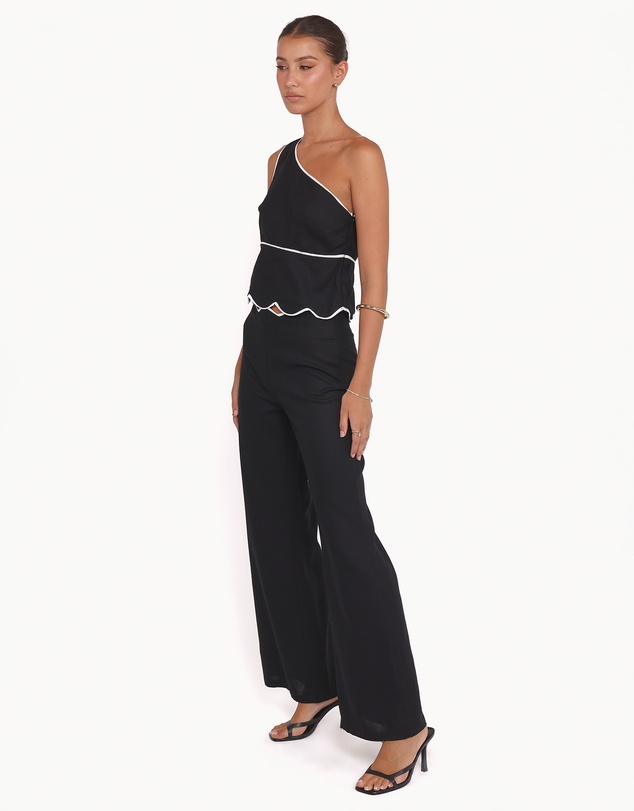 Petal & Pup - Lacy Pant Set - Black