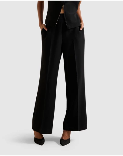 Forever New Petite - Marissa Petite Wide Leg Pants