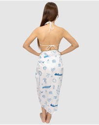 Sant And Abel - Women's Nathan Turner Malibu Sarong