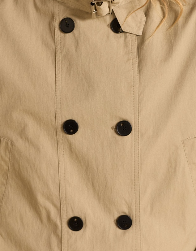 MVN - Cropped Trench Coat