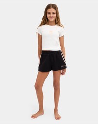 Billabong - Girls 6 to 16 Hibiscus Crush Walkshorts