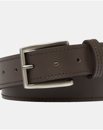 Buckle - McAllister. Australian Made Buffalo Leather Belt. 35mm width.