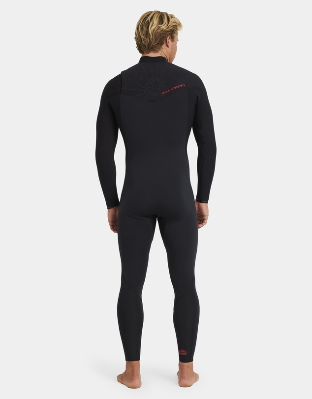 Billabong - Mens 4/3Mm Revolution Natural Chest Zip Long Sleeve Fullsuit