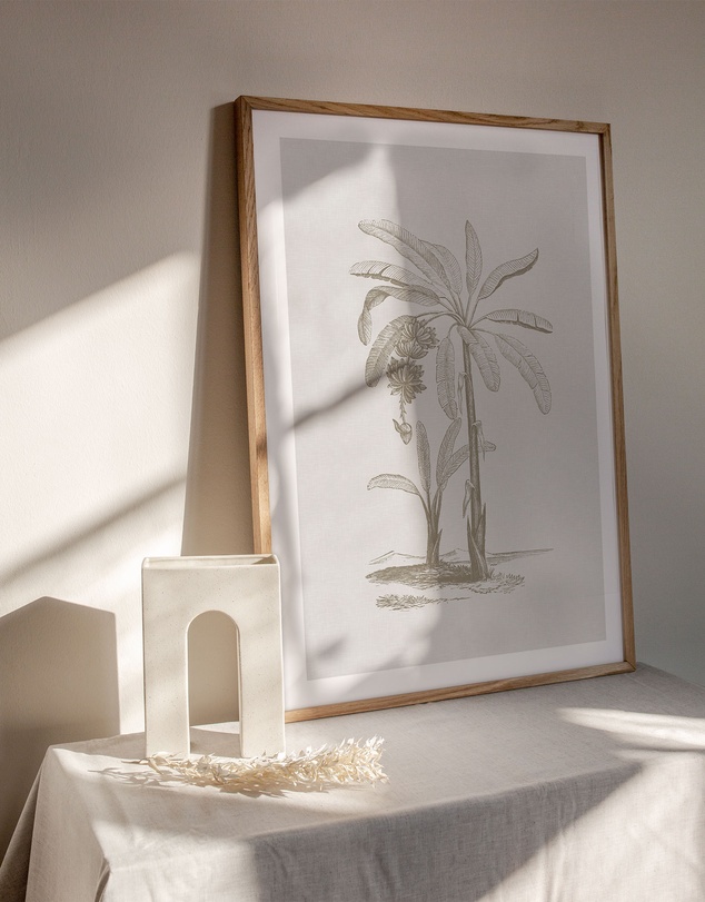Olive et Oriel - Vintage Palm I Art Print