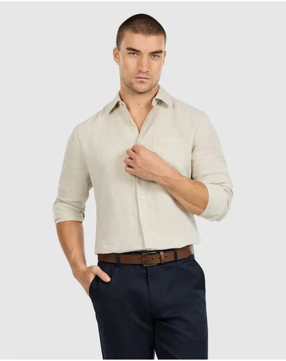 Tarocash - Hamilton Pure Linen Shirt