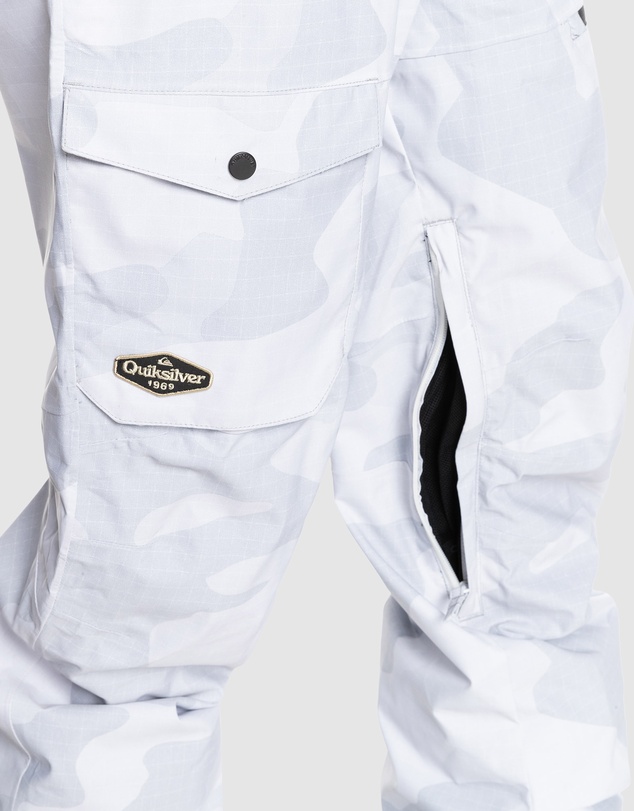 Quiksilver - Mens Utility Shell Snow Bib Pants