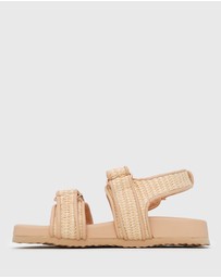 Betts - Majorca Junior Ankle Strap Footbed Sandals