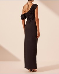 Shona Joy - Lani Asymmetrical Draped Maxi Dress