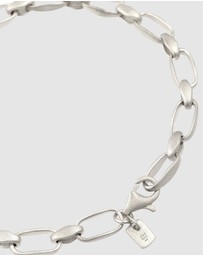 Kuzzoi - ICONIC EXCLUSIVE - Bracelet Male Link Chain 925 Sterling Silver