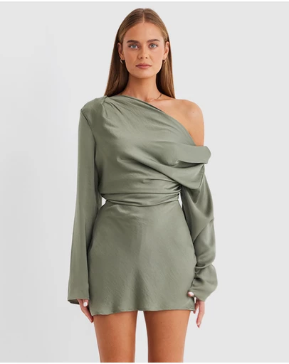 SNDYS - Calissa Long Sleeve Mini Dress