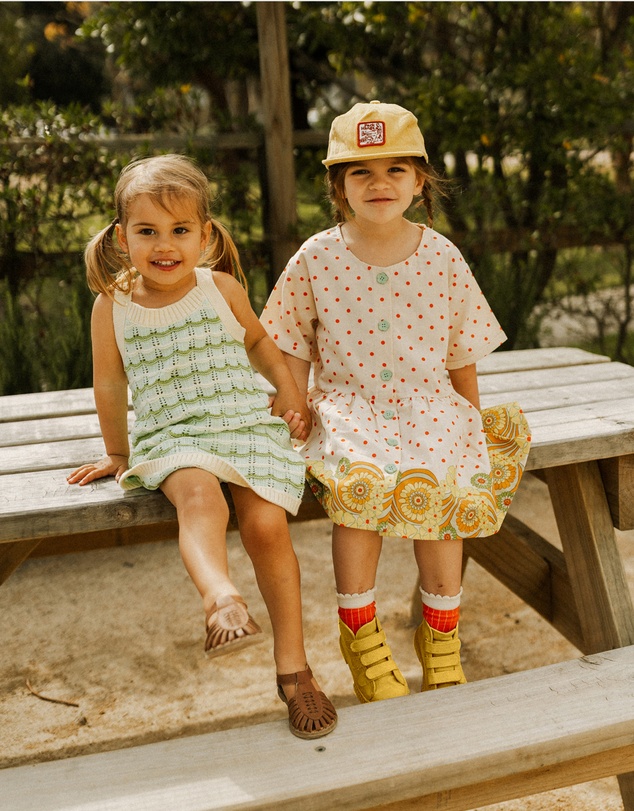 Banabae - Polka Dot Swirl Dress