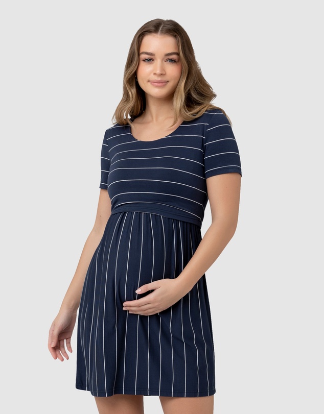 Ripe Maternity - Crop Top Nursing Dress