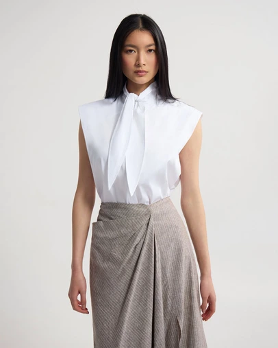 Oxford - Suki Tie Collar Shirt