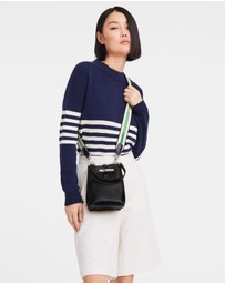 Longchamp - Le Roseau Leather Bucket Bag - XS