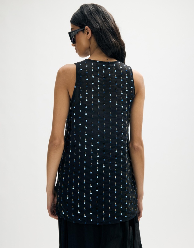 Minima Esenciales - Sevina Beaded Tank Top