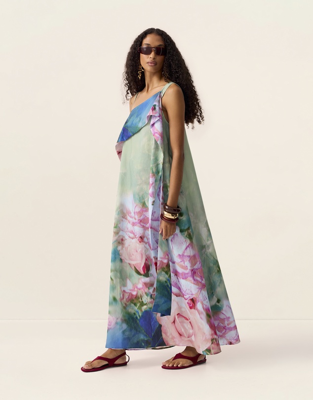 MOS The Label - Roses Maxi Dress
