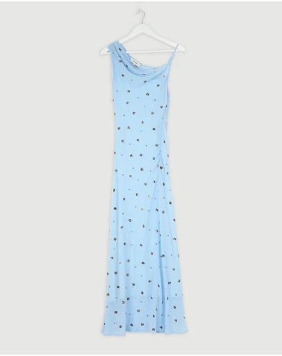 Revibe - Repaired Lover Amelie Sequin Maxi Dress - AU 8