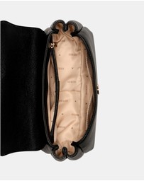 GUESS - Evie Top Handle Flap Bag