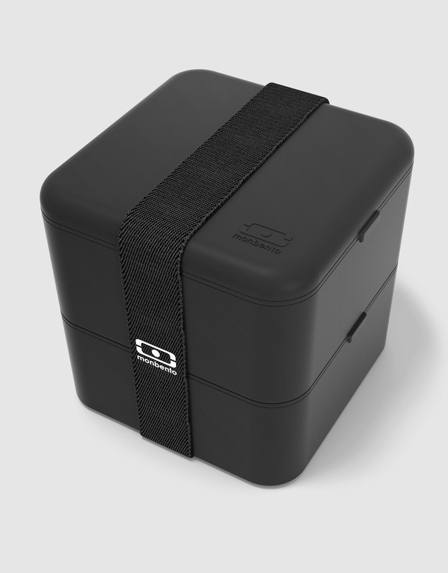 Monbento - Monbento Mb Square Bento Box - Black Onyx