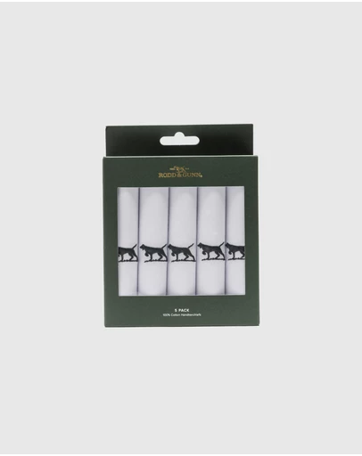 Rodd & Gunn - Gunner Handkerchief 5 Pk
