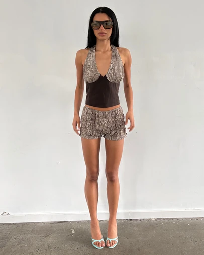 BY.DYLN - Zia Ruffle Shorts