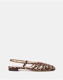 Loeffler Randall - Devon Lattice Slingback Sandals
