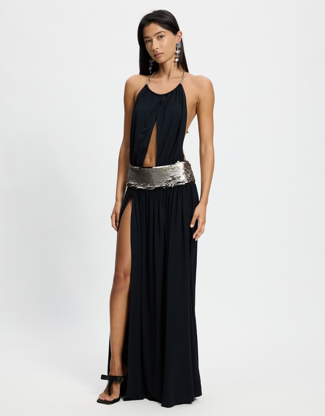 Jaded London - Beaded Belt Maxi Dress