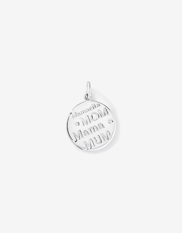 Michael Hill - Mum Circle Cubic Zirconia Pendant in Sterling Silver