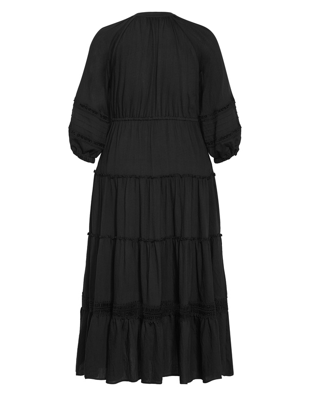 City Chic - Tiana Tier Maxi Dress
