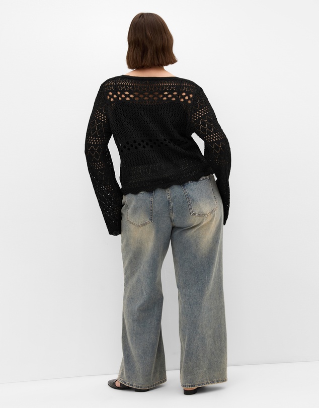 City Chic - Crochet Love Top