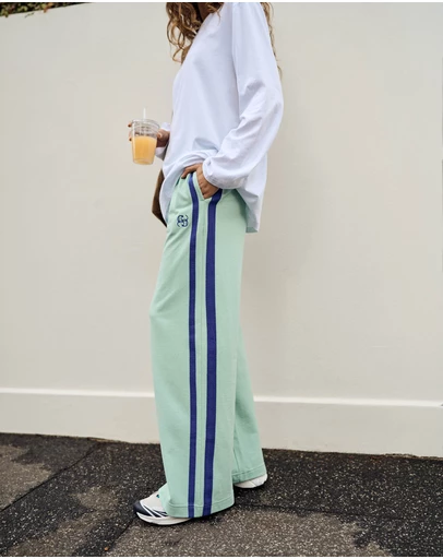 Ceres Life - Gigi Wide Leg Terry Trackpant