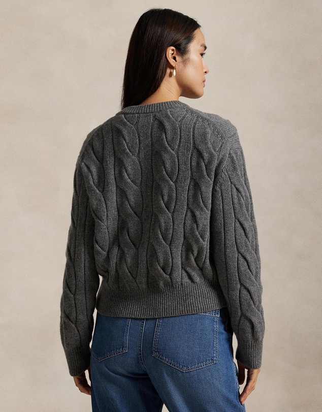 Polo Ralph Lauren - Cable-Knit Wool-Cashmere Cardigan - ICONIC EXCLUSIVE
