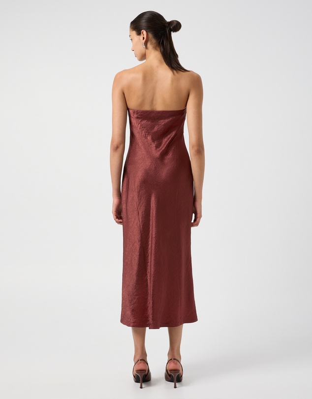 Third Form - Crush Bias Strapless Dress
