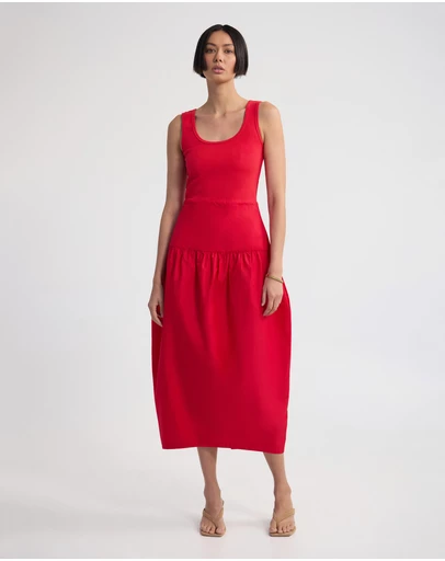 Oxford - Violet Tulip Skirt Dress