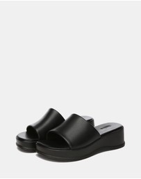 EVERAU - EverAU Ugg Fiona Cow Suede Upper Sandals