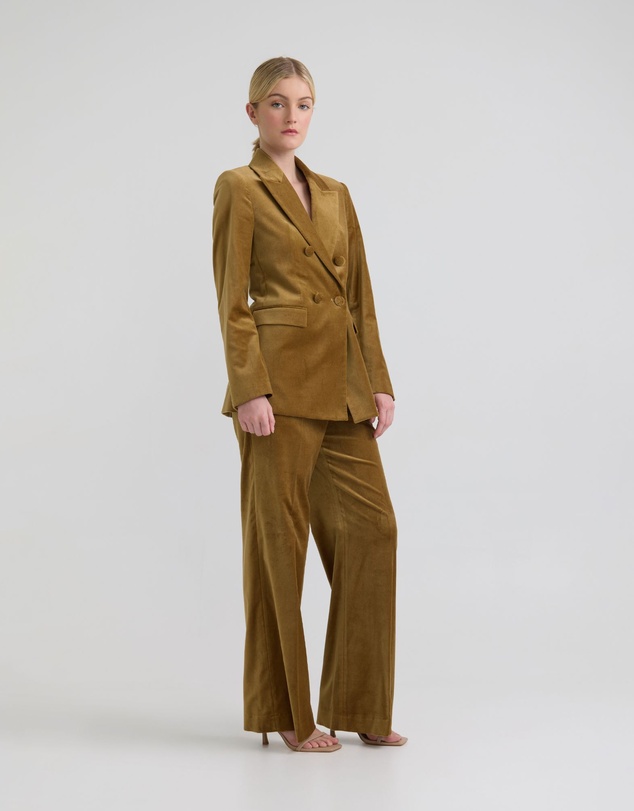 Oxford - Lydia Stretch Velvet Pants