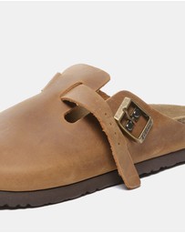 EVERAU - EverAU Ugg Brooklyn Men Cow Leather Upper Loafer Oxfords Flats