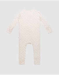 Kynd Baby - Day Or Night Onesie in Cherry