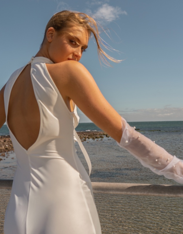 Lydan The Label - Banks Halter Maxi Dress